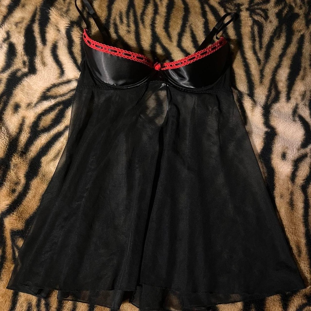 Frederick's of Hollywood Black and Red Lingerie